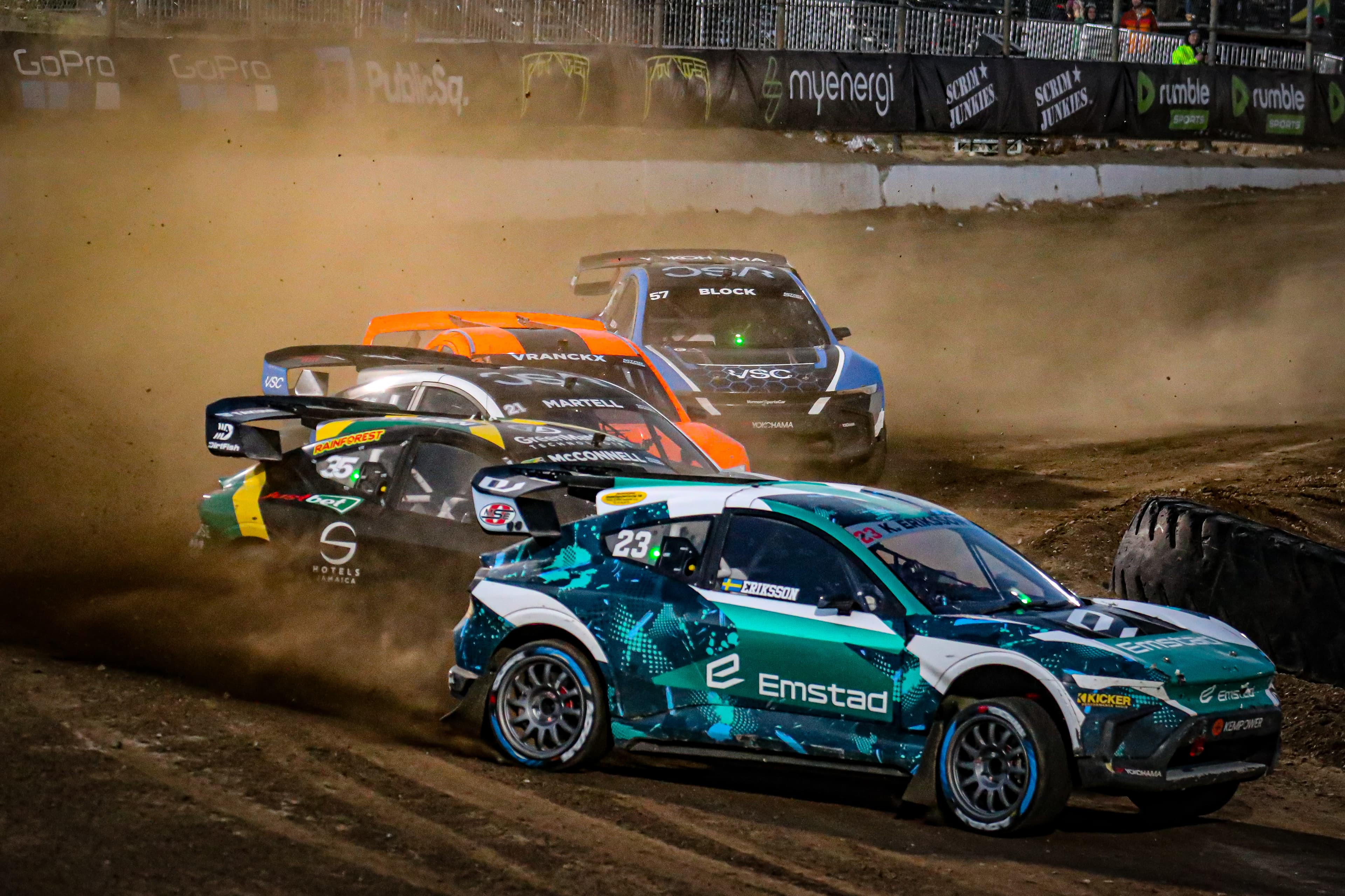 Nitrocross Glen Helen Results: Eriksson Takes Championship Lead